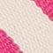 FUCHSIA/ ECRU GESTREIFT