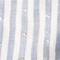 HELLBLAU/ OFFWHITE GESTREIFT
