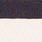 NAVY/ OFFWHITE GESTREIFT
