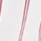OFFWHITE/ ROT GESTREIFT