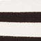 SCHWARZ/ WEISS GESTREIFT