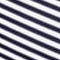 WEISS/ NAVY GESTREIFT