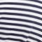 WEISS/ NAVY GESTREIFT