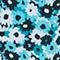 TILE BLUE BLACK