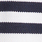 WEISS/ DUNKELBLAU/ GESTREIFT