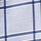BLAU/ WEISS KARIERT