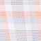 ORANGE/ HELLBLAU/ WEISS KARIERT