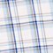 BEIGE/ WEISS/ BLAU KARIERT