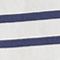 NAVY/ WEISS GESTREIFT