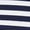 NAVY/ WEISS GESTREIFT