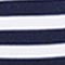 NAVY/ WEISS GESTREIFT