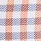 ORANGE/ BLAU/ WEISS KARIERT