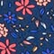BLAU/ ROT/ ORANGE