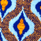 BLAU/ DUNKELGELB