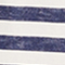 BLAU/ WEISS GESTREIFT