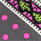 SCHWARZ/ GRÜN/ PINK