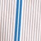 WEISS/ BLAU/ HELLBRAUN GESTREIFT