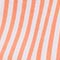 ORANGE/ WEISS GESTREIFT