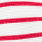 CREME/ ROT GESTREIFT