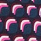 BLAU/ PINK/ WEISS