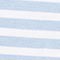 HELLBLAU/ WEISS GESTREIFT