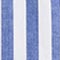 BLAU/ WEISS GESTREIFT
