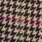 BEIGE/ SCHWARZ/ FUCHSIA