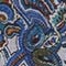 BLAU/ DUNKELROT/ GELB