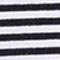 SCHWARZ/ WEISS GESTREIFT