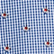 BLAU/ WEISS KARIERT