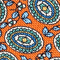 ORANGE/ GRÜN