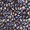 BLAU/ CREME/ BRAUN