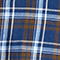 BLAU/ HELLBLAU/ COGNAC KARIERT