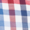 HELLBLAU/ DUNKELROT/ WEISS KARRIERT