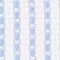 WEISS/ HELLBLAU GESTREIFT