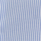 HELLBLAU/ WEISS GESTREIFT
