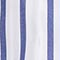 WEISS/ BLAU GESTREIFT