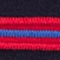 DUNKELBLAU/ ROT/ BLAU GESTREIFT