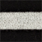 SCHWARZ/ WEISS GESTREIFT