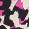 SCHWARZ/ ECRU/ PINK