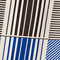 CREME/ BLAU/ SCHWARZ