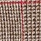 BEIGE/ DUNKELBRAUN/ ROT