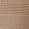 BEIGE/ DUNKELBRAUN KARIERT