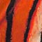 SCHWARZ/ ORANGE/ ECRU