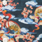 BLAU/ ROT/ HELLBLAU