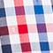WEISS/ BLAU/ ROT KARIERT