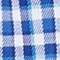 BLAU/ WEISS KARIERT