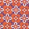 ORANGE/ BLAU/ HELLGRAU