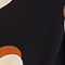 SCHWARZ/ CREME/ COGNAC