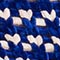 BLAU/ CREME